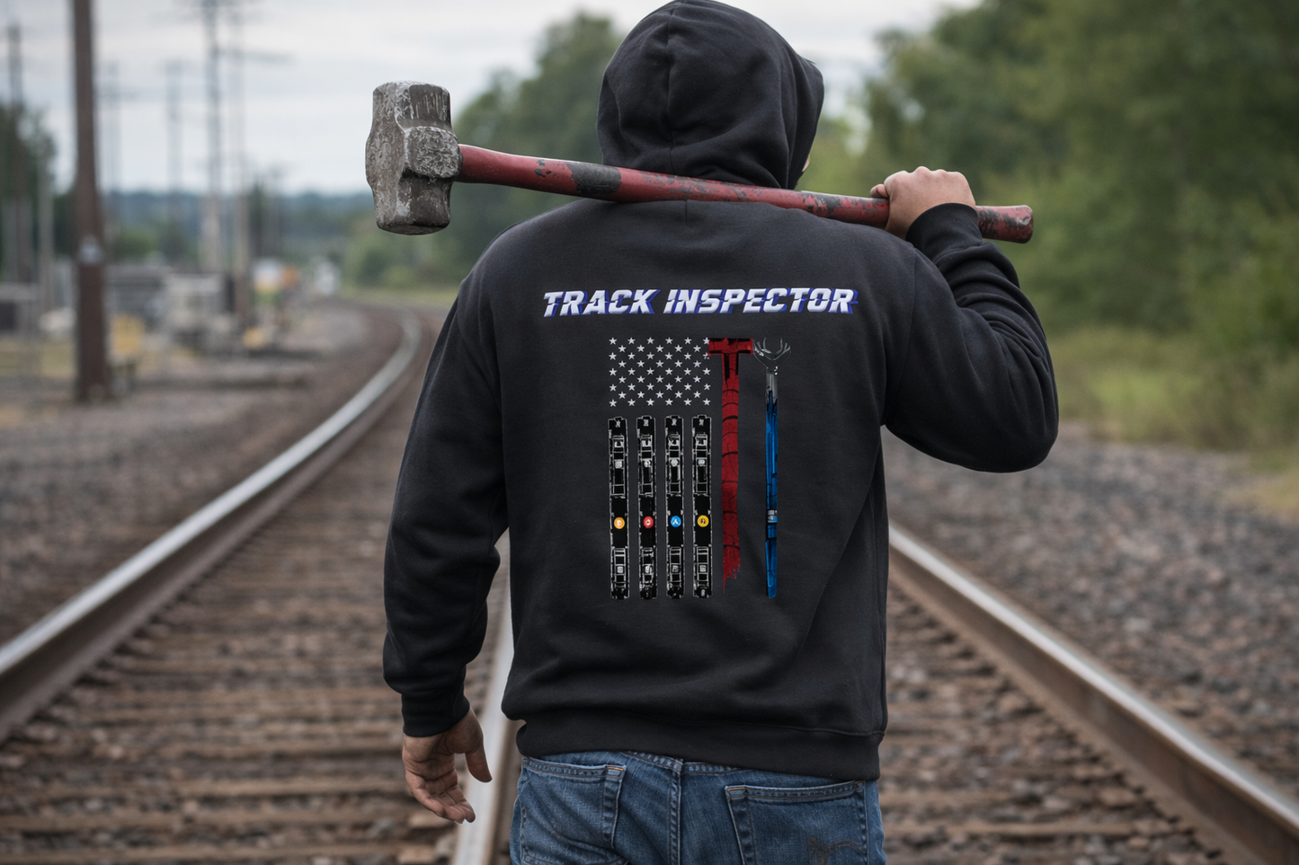 (MOVE THROUGH F.E.A.R (ZIP HOODIE) 🧵Crafted In-House