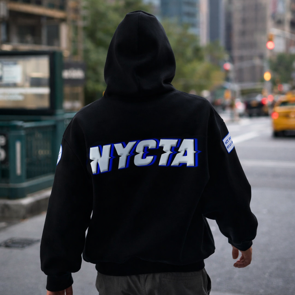 NO CAPE REQUIRED (TRACK PULLOVER HOODIE)