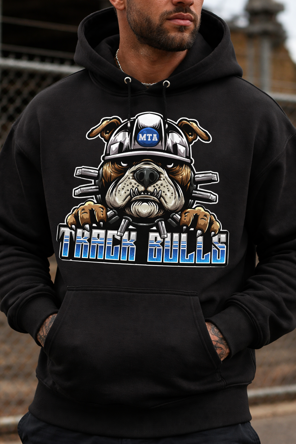 TRACK BULLY (PULLOVER HOODIE)