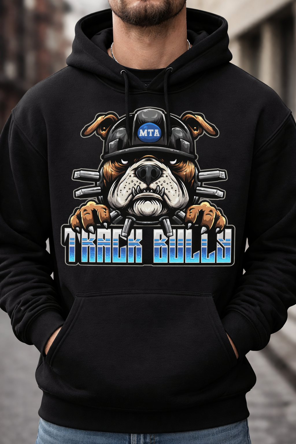 TRACK BULLY (PULLOVER HOODIE)