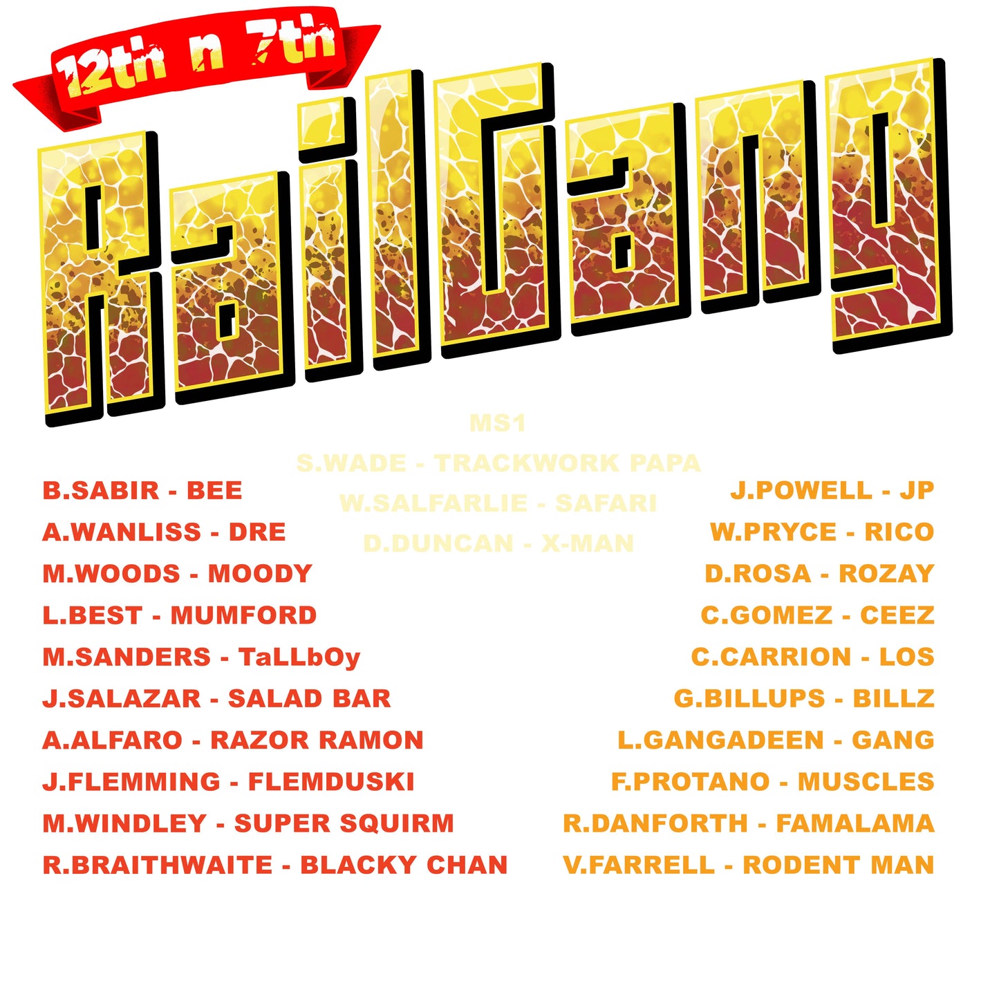 GORILLA GANG (HOODIE)