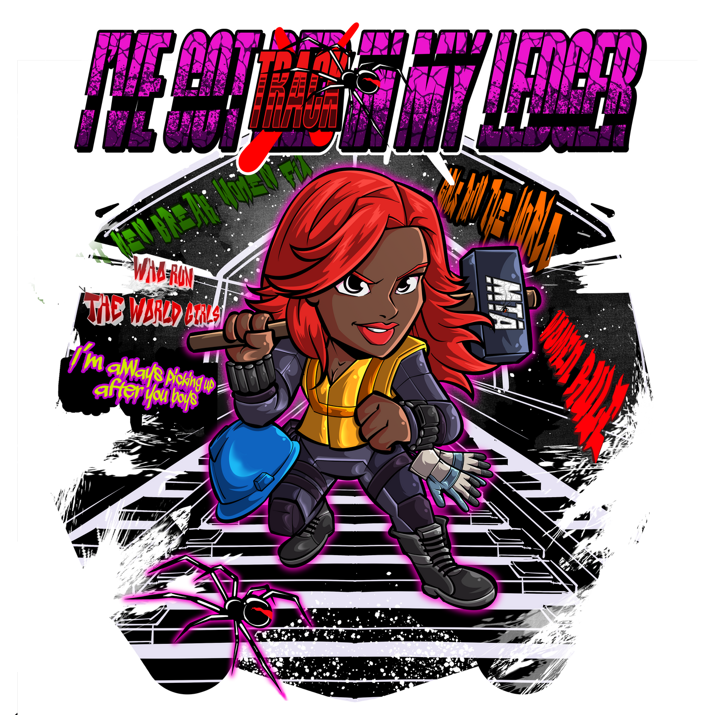 TRACK WIDOW (T-SHIRT)