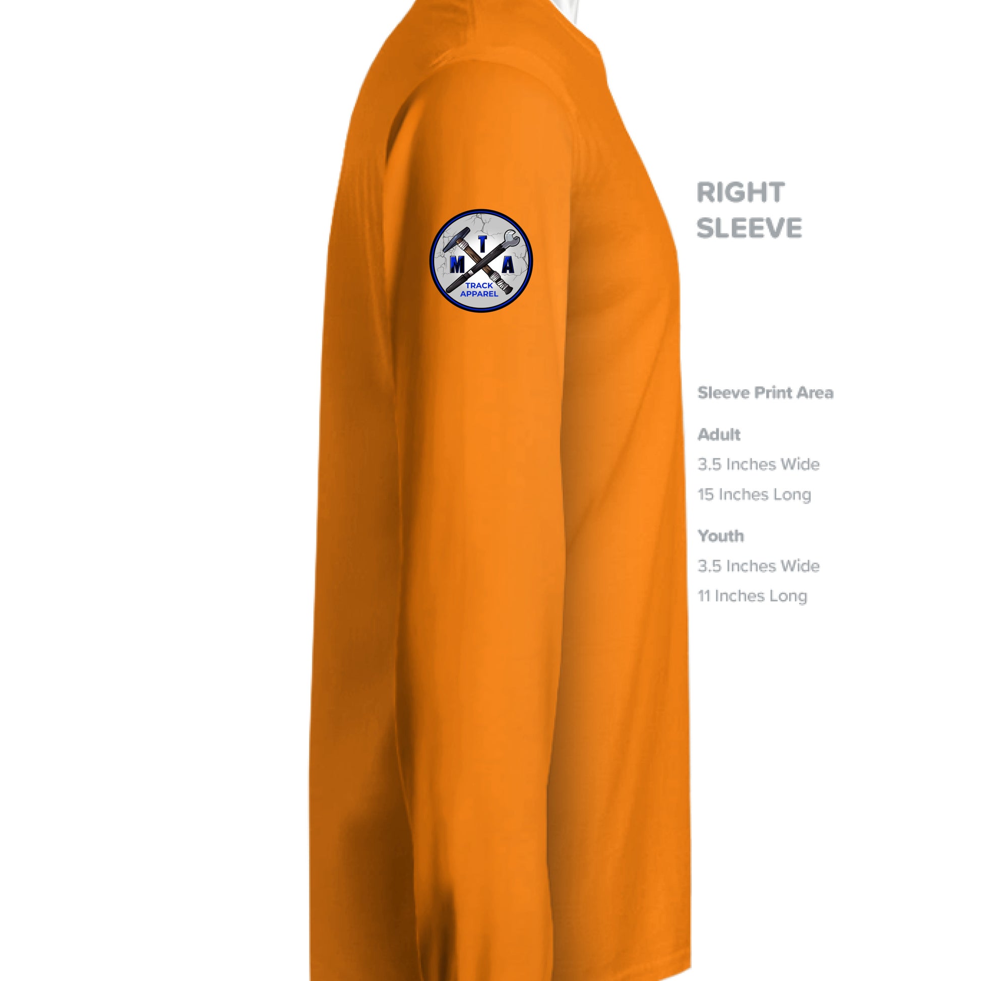 SAFETY ORANGE - SLEEVE_RIGHT