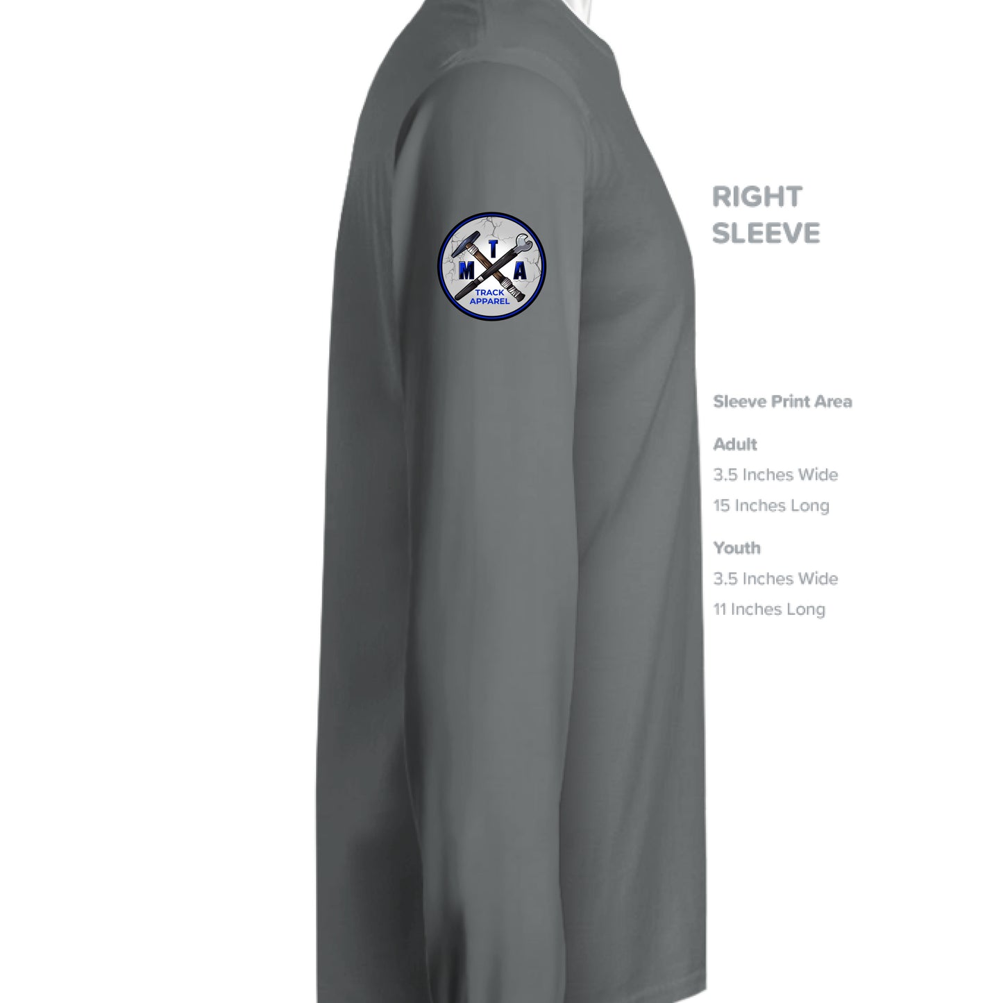Dark Grey Hthr - SLEEVE_RIGHT