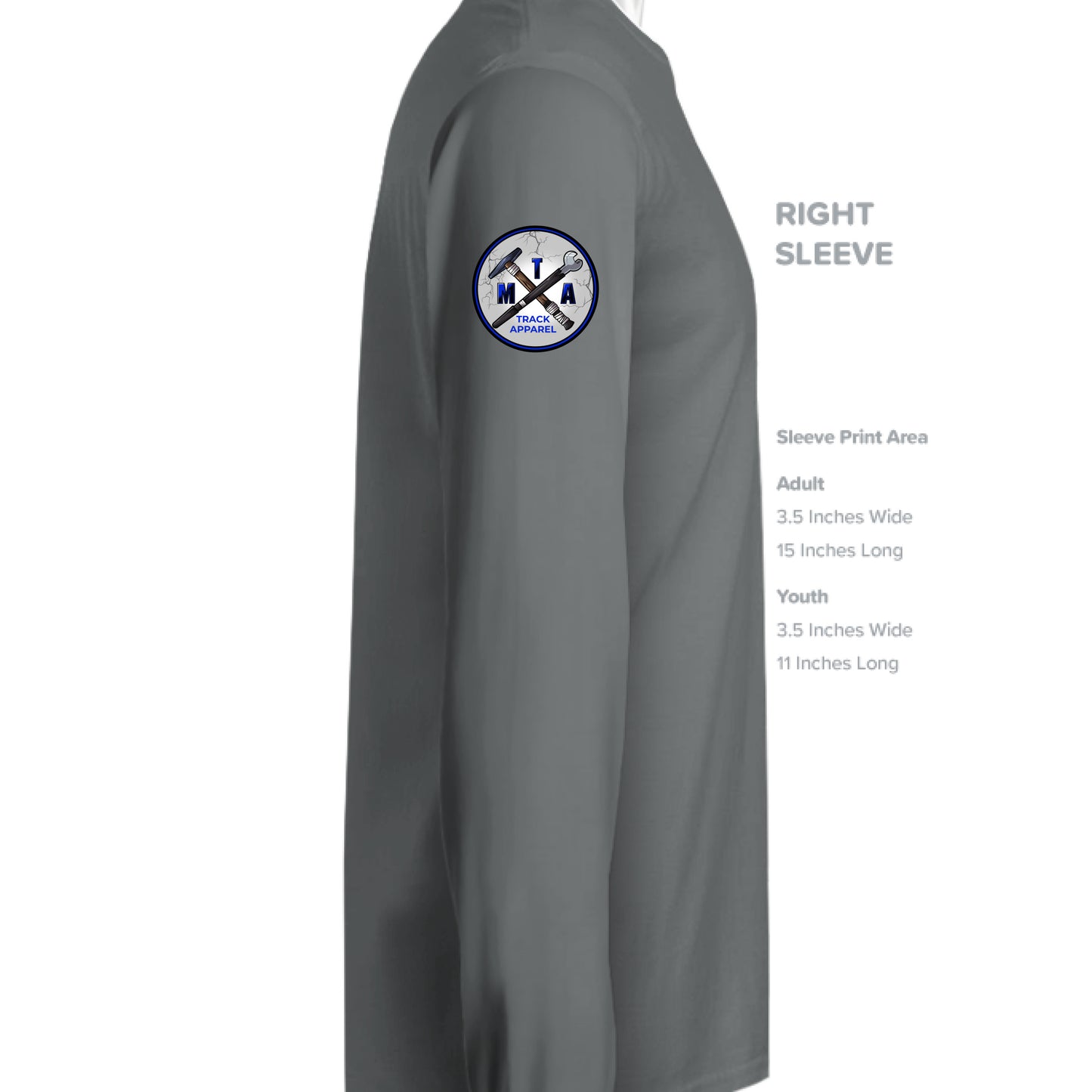 Dark Grey Hthr - SLEEVE_RIGHT