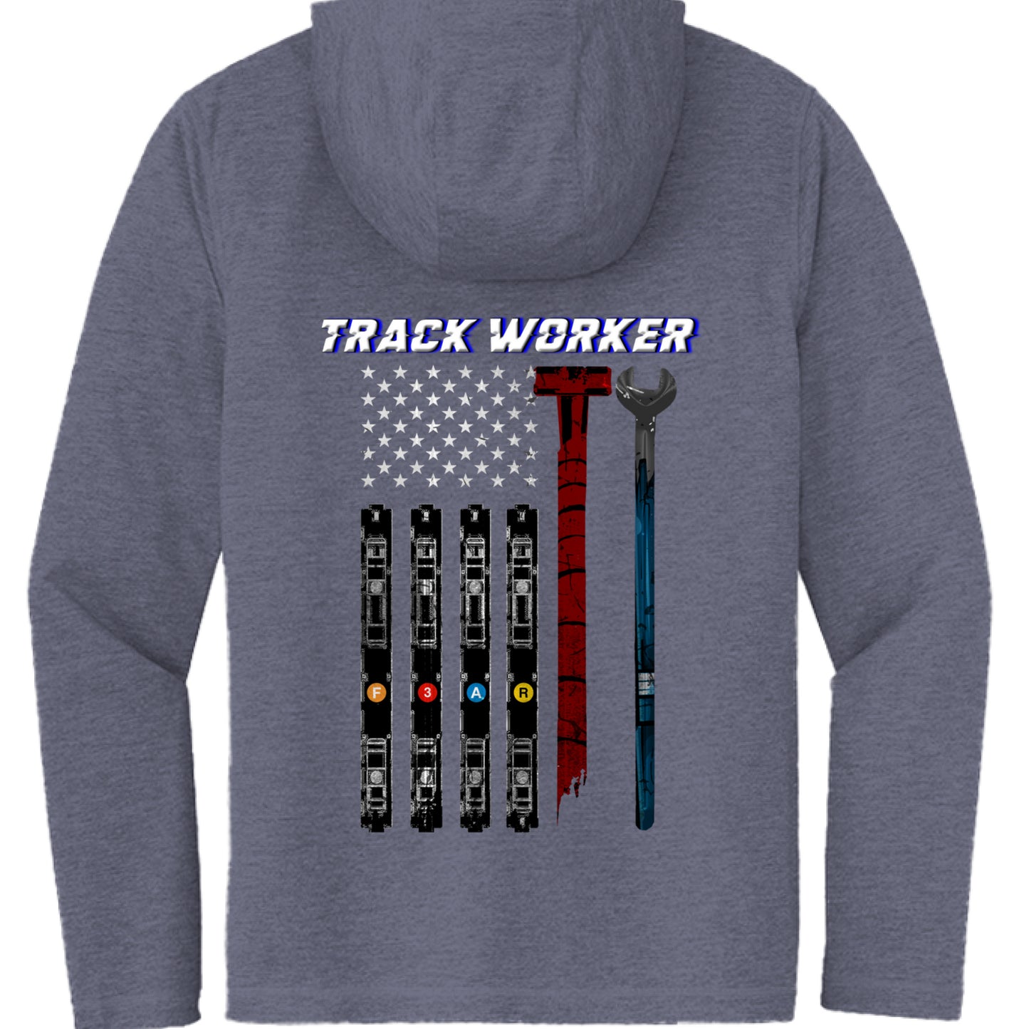 True Navy Hthr - BACK